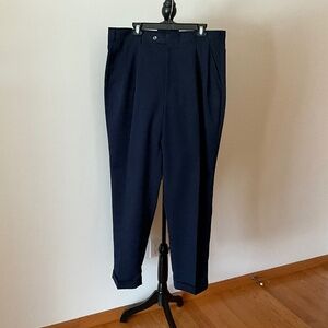 IZOD Men's American Chino Double Pleated Classic Fit Pants Size 38/34